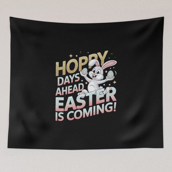 Item preview, Hoppy days ahead Easter is coming designed and sold by jkrphoto.