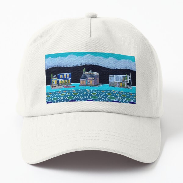 Item preview, Lake Union Floating Homes designed and sold by LauraWrightPaints.