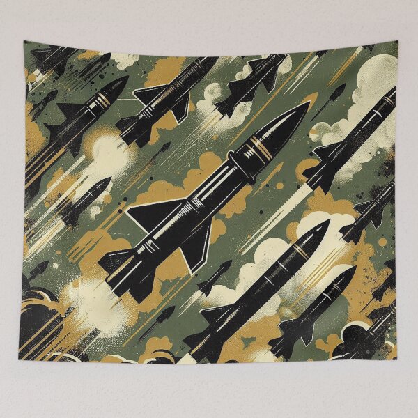 Item preview, Retro Rocket Launch Pattern designed and sold by zzz888.