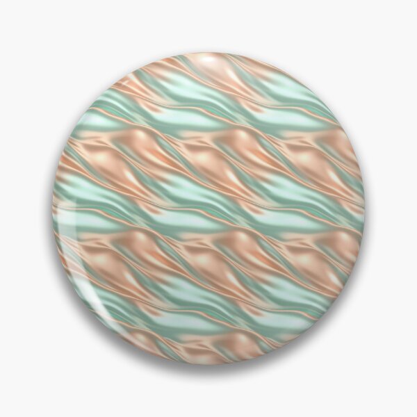 Item preview, Teal to Copper Gradient Wavy Metallic Pattern designed and sold by patternicco.
