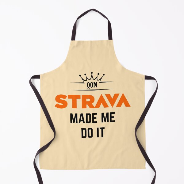 Item preview, Strava Made Me Do It – Funny Cycling & Running Quote for Athletes Who Chase QOMs, PRs, and Segments | If It’s Not on Strava designed and sold by BMLprint ⭐⭐⭐⭐⭐.