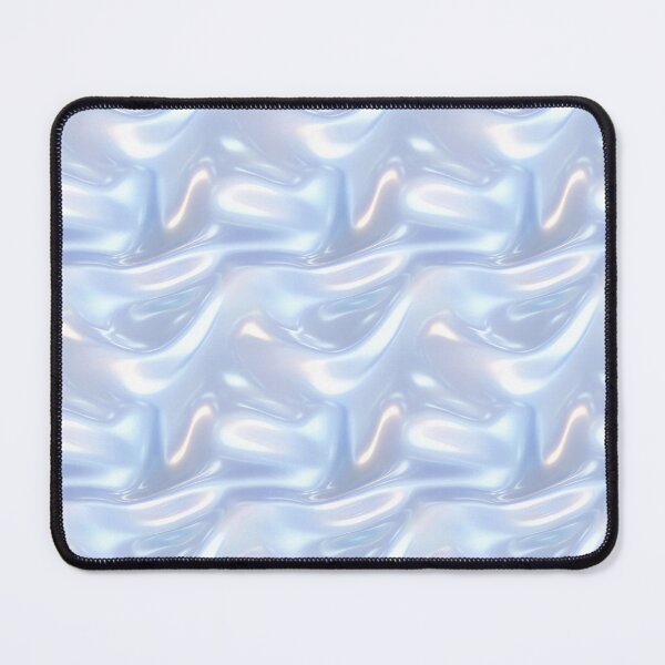 Item preview, Titanium to Sky Blue Metallic Waves designed and sold by patternicco.