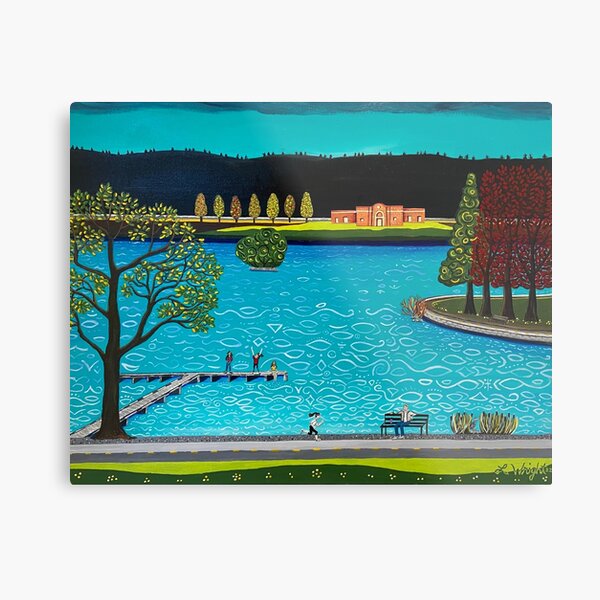 Item preview, Green Lake Fun designed and sold by LauraWrightPaints.
