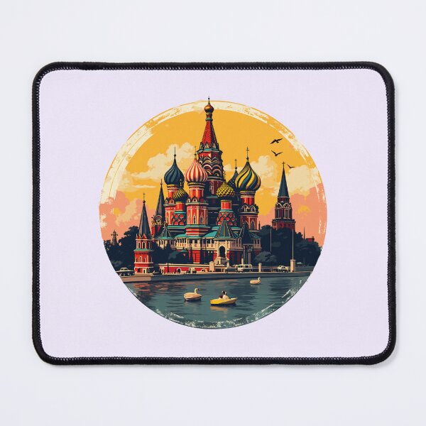 Item preview, The vibrant colours of Moscow designed and sold by Honu2025.