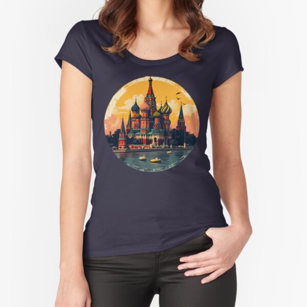 Item preview, The vibrant colours of Moscow designed and sold by Honu2025.