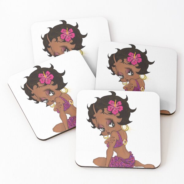 Item preview, Betty Boop Reimagined as Polynesian goddess designed and sold by The Beauty Brainery.