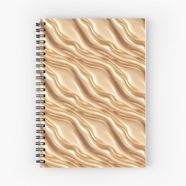 Item preview, Bronze Wavy Metallic Texture designed and sold by patternicco.