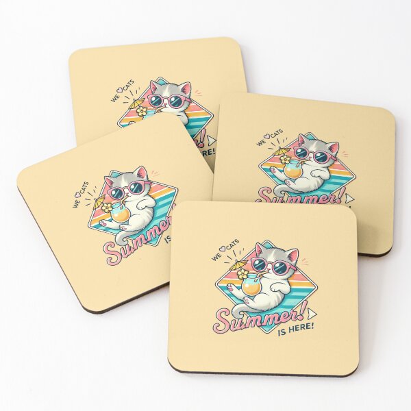 Item preview, Summer Vibe Cat 2025 designed and sold by WeLoveCatss.