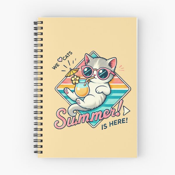 Item preview, Summer Vibe Cat 2025 designed and sold by WeLoveCatss.
