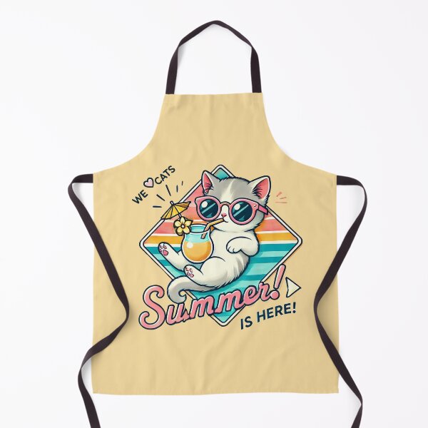 Item preview, Summer Vibe Cat 2025 designed and sold by WeLoveCatss.
