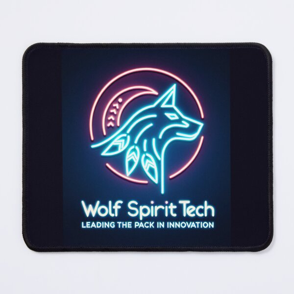 Item preview, Wolf Spirit Tech – Leading the Pack in Innovation designed and sold by  ViralVisionsCreating .