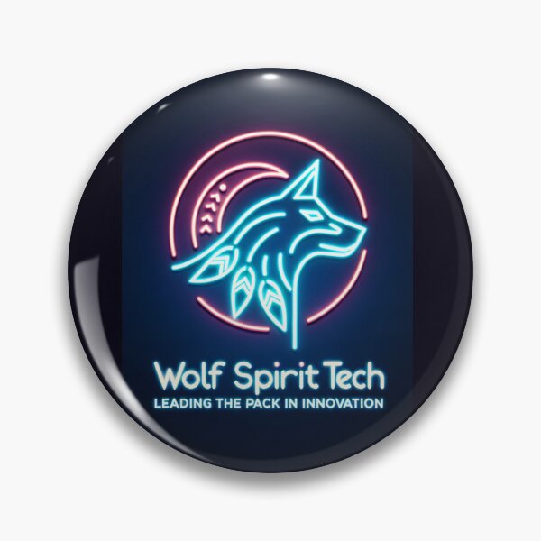 Item preview, Wolf Spirit Tech – Leading the Pack in Innovation designed and sold by  ViralVisionsCreating .