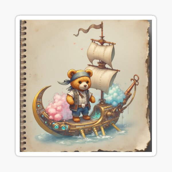 Item preview, Pastel Pirate Dreams designed and sold by SekzySaxa.