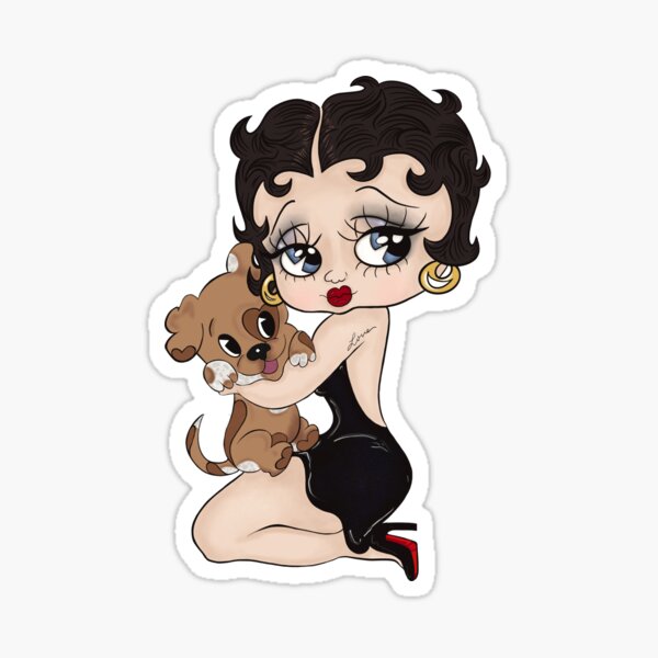 Item preview, Betty Boop and Pudgy Reimagined with Modern Twist  designed and sold by brandizzle84.