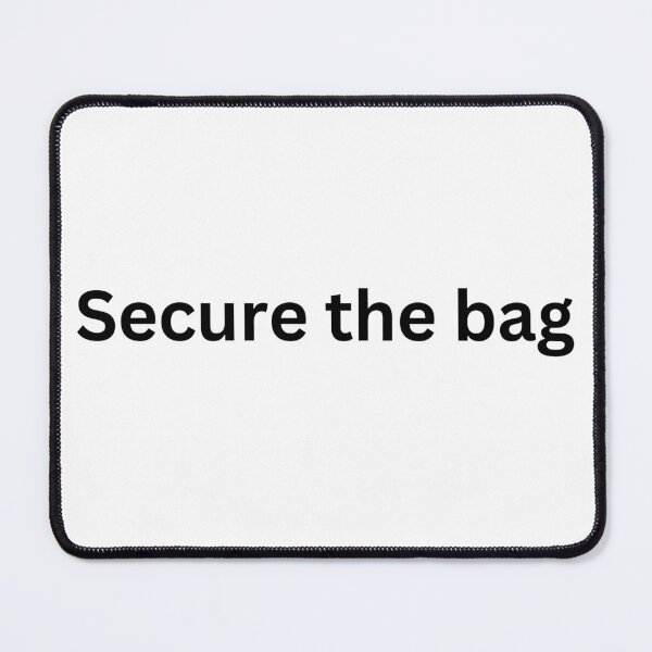 Item preview, Secure the Bag Typography Finance Decal designed and sold by ha11e11.