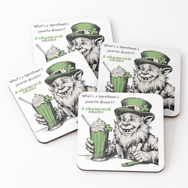 Item preview, St PATRICK'S Day Joke - Shamrock Shake  designed and sold by AlinaSCorner.