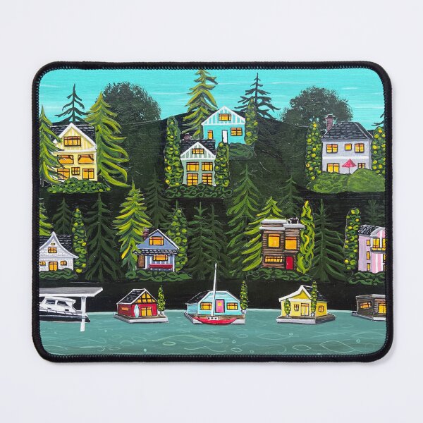 Item preview, NW homes on the water designed and sold by LauraWrightPaints.