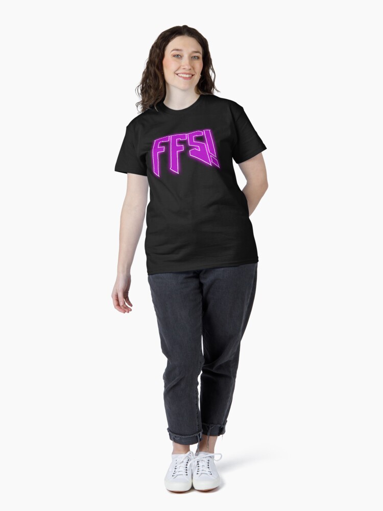Thumbnail 4 of 7, Classic T-Shirt, FFS! designed and sold by Cactusknax.