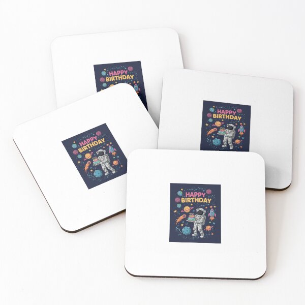 Item preview, Galactic Birthday Adventure – Astronaut-Themed Birthday Merch designed and sold by SmartyWonders.