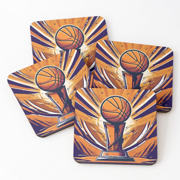 Item preview, Basketball and trophy design designed and sold by SportThreadz.