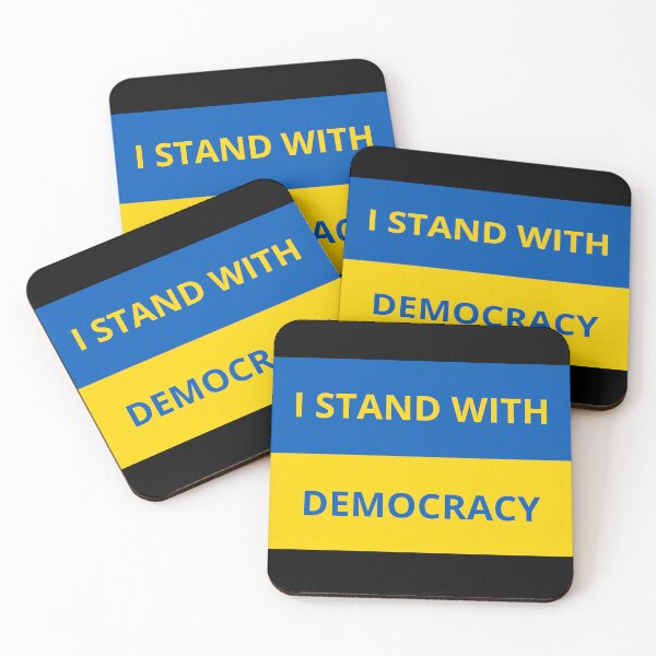 Item preview, I stand with democracy designed and sold by SMARTKIT  DESIGNAGENCY.