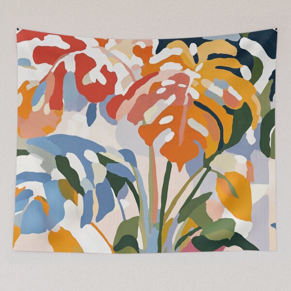 Item preview, Abstract Monstera Symphony designed and sold by SUPERPROMPT.