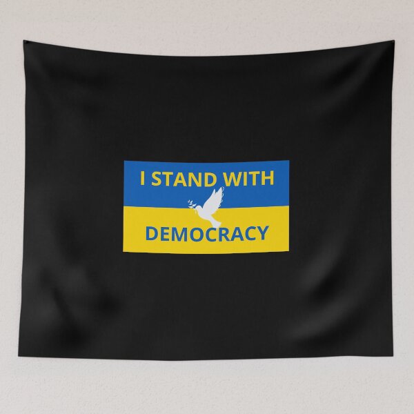 Item preview, I stand with democracy designed and sold by SMARTKIT  DESIGNAGENCY.