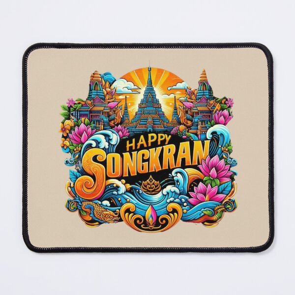 Item preview, Happy Songkran designed and sold by Myra365Art.