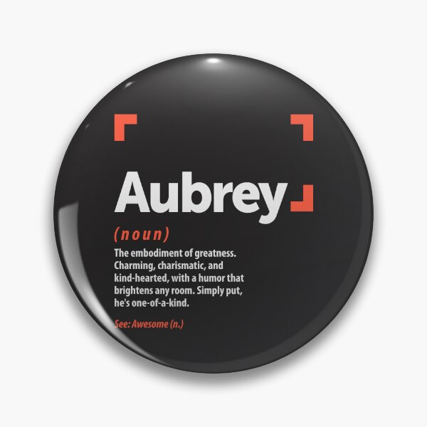 Artikelvorschau, Aubrey Definition Personalisierter Name Aubrey entworfen und verkauft von cidolopez.