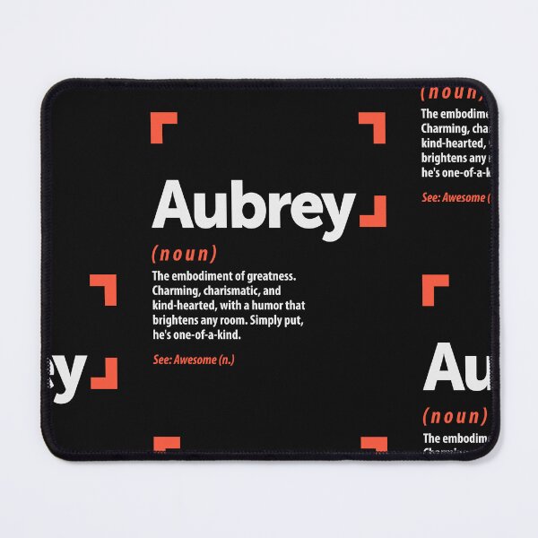 Item preview, Aubrey Definition Personalized Name Aubrey designed and sold by cidolopez.