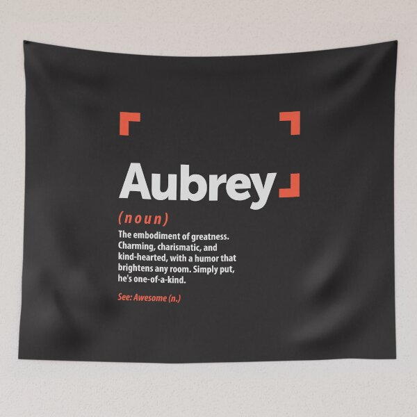 Item preview, Aubrey Definition Personalized Name Aubrey designed and sold by cidolopez.