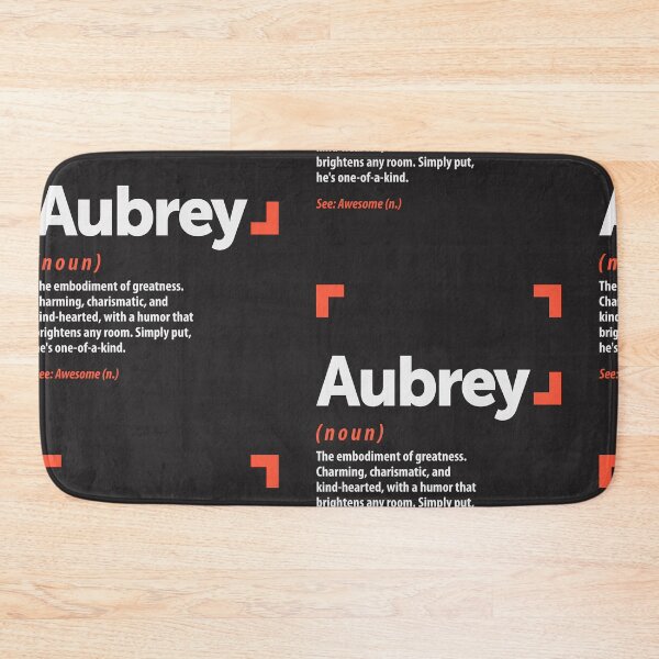 Item preview, Aubrey Definition Personalized Name Aubrey designed and sold by cidolopez.