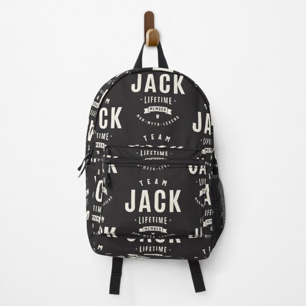 Vista previa del artículo con la obra «Miembro vitalicio del equipo Jack Nombre divertido Jack», diseñado y vendido por cidolopez.