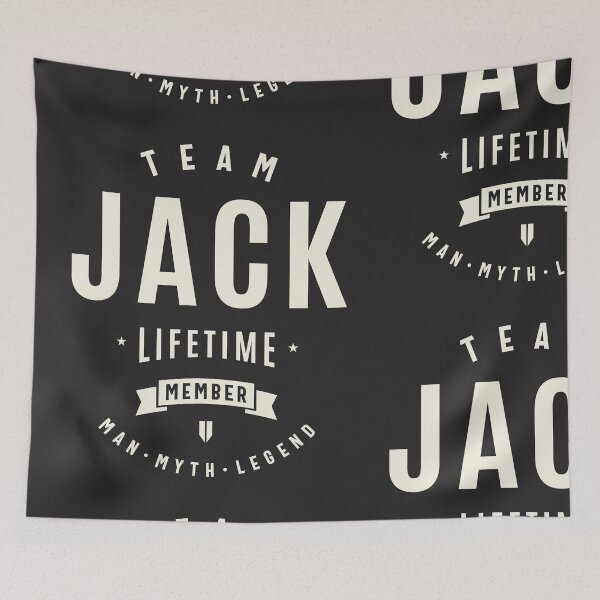 Item preview, Team Jack Lifetime Member Funny Name Jack designed and sold by cidolopez.