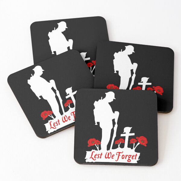 Item preview, anzac day 2025 - Lest We Forget - Poppy Day Australian  Men Woman Kids  designed and sold by Taylor  ART.