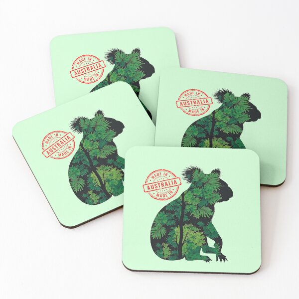 Item preview, Koala: Double Exposure Art Inspired by Australian Wildlife designed and sold by Dino-Lune.