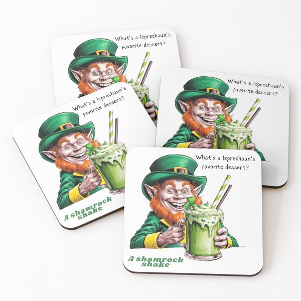 Item preview, St PATRICK'S Day Joke - Shamrock Shake 2 designed and sold by AlinaSCorner.