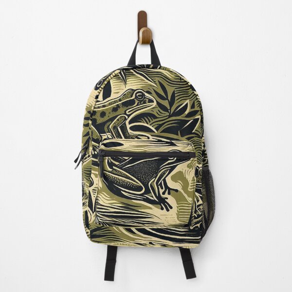 Item preview, Vintage Camouflage Frog Pond Pattern designed and sold by zzz888.