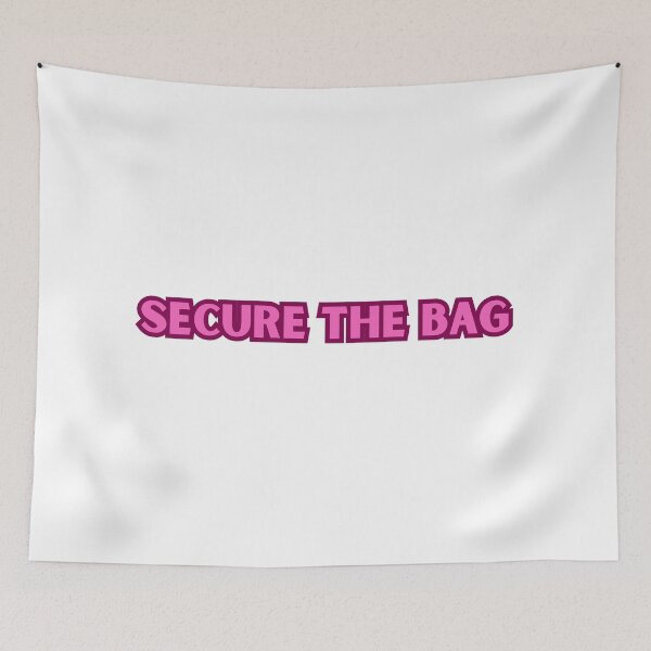 Item preview, Secure the Bag Pink Finance Decal designed and sold by ha11e11.