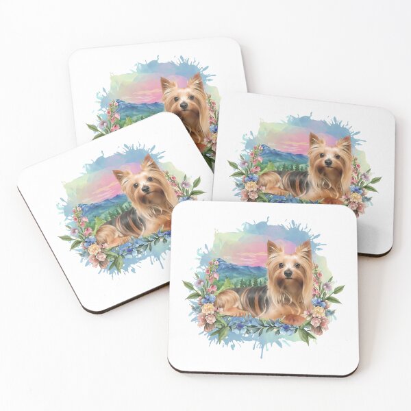 Item preview, Loyal heart and gentle eyes of Silky Terrier designed and sold by Ann Miu Deluxe.