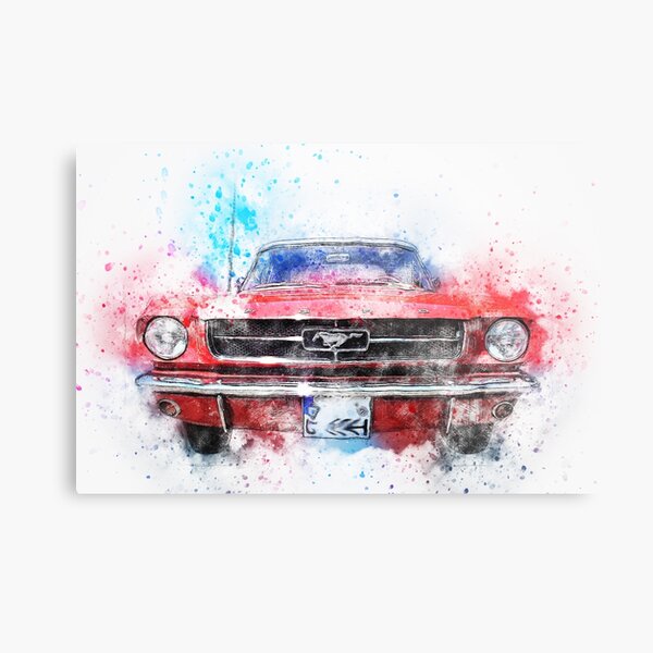 Mustang Metal Print