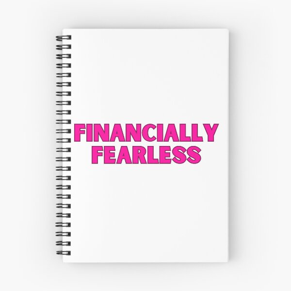 Item preview, Financially Fearless Pink Decal designed and sold by ha11e11.