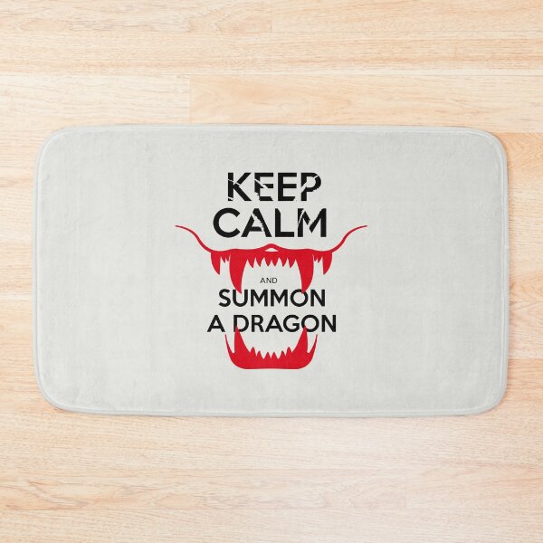 Item preview, Keep Calm and summon a dragon designed and sold by zurz..