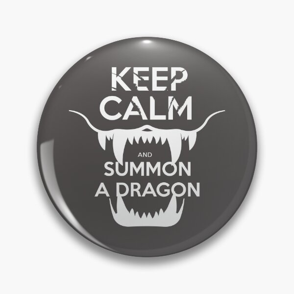 Item preview, Keep Calm and summon a dragon designed and sold by zurz..