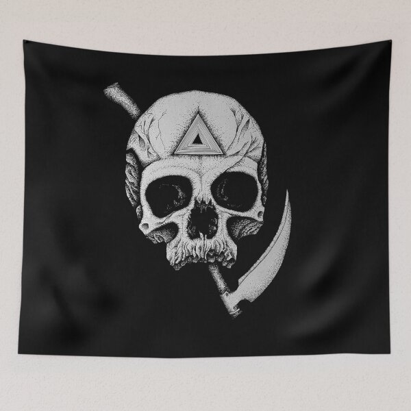 Item preview, Skull and Scythe designed and sold by Big Flat Films.