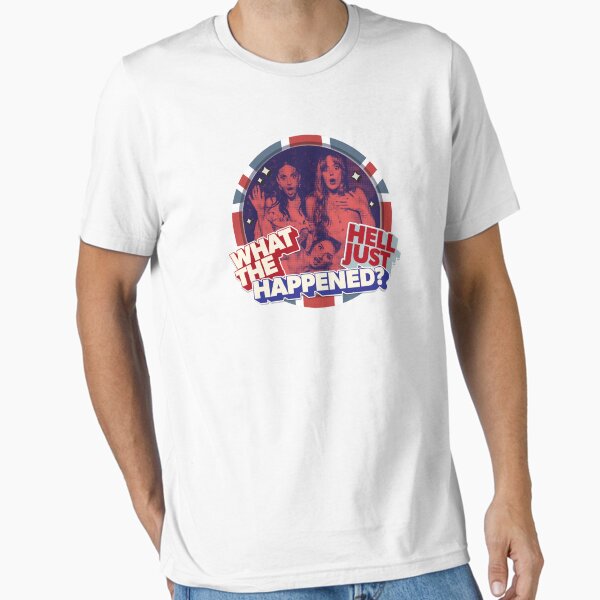 Vista previa del artículo con la obra «¿Qué demonios acaba de pasar? ¿Recuerdas el lunes? Festival de la Canción de Eurovisión 2025 del Reino Unido - ESC2025 ESC25», diseñado y vendido por Vision-Tees.