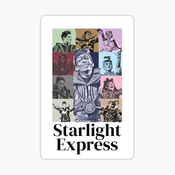 Vista previa del artículo con la obra «Expreso de luz de estrellas Eras», diseñado y vendido por Jaylilred.