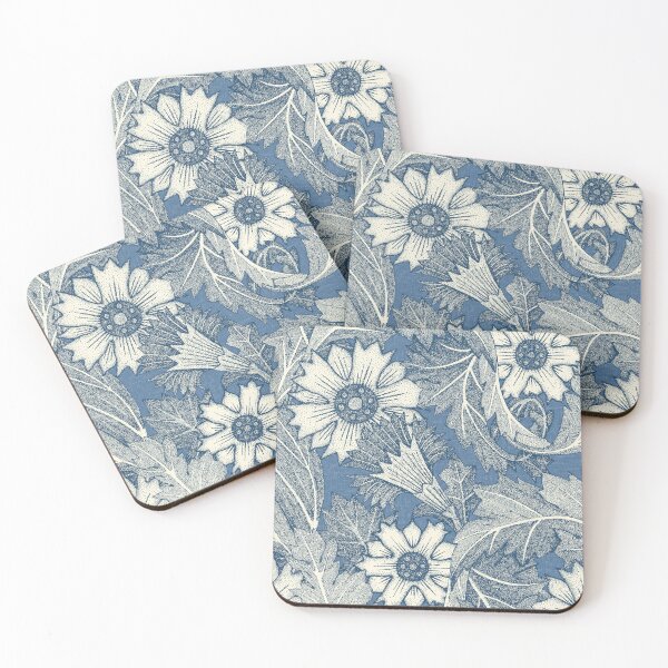 Item preview, acanthus cobalt denim designed and sold by scrummy.