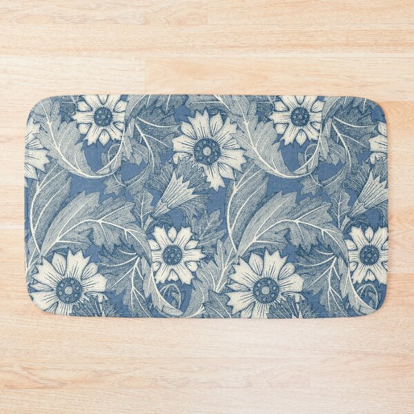 Item preview, acanthus cobalt denim designed and sold by scrummy.