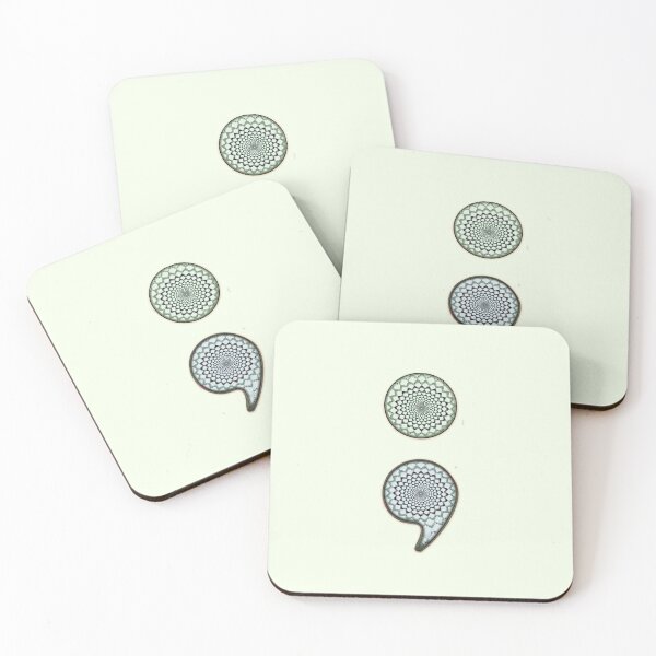 Item preview, Ethnic semicolon  designed and sold by Hen-C-Art.